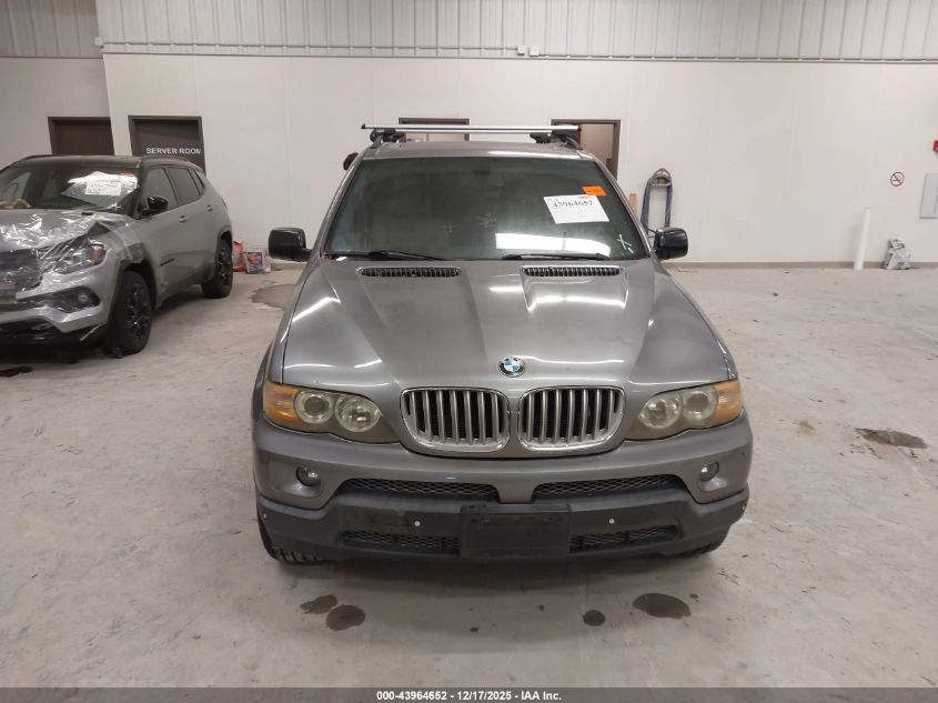 2005 BMW X5 4.4I VIN: 5UXFB53565LV11421 Lot: 43964652