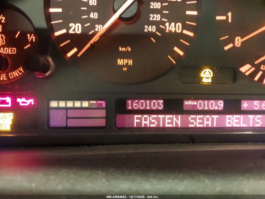 2005 BMW X5 4.4I VIN: 5UXFB53565LV11421 Lot: 43964652