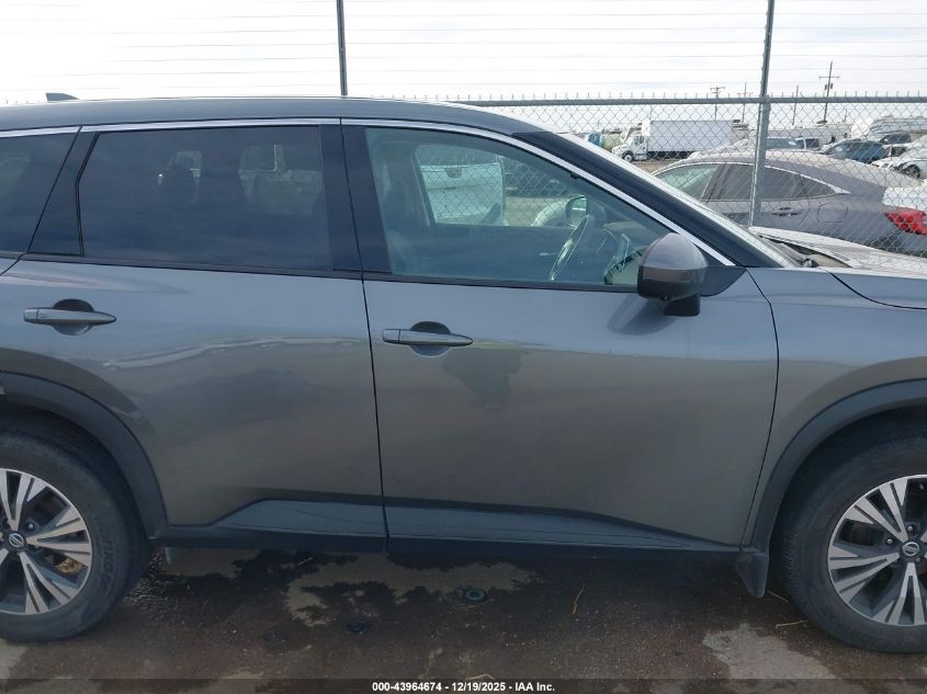 2021 Nissan Rogue Sv Intelligent Awd VIN: 5N1AT3BB9MC692478 Lot: 43964674