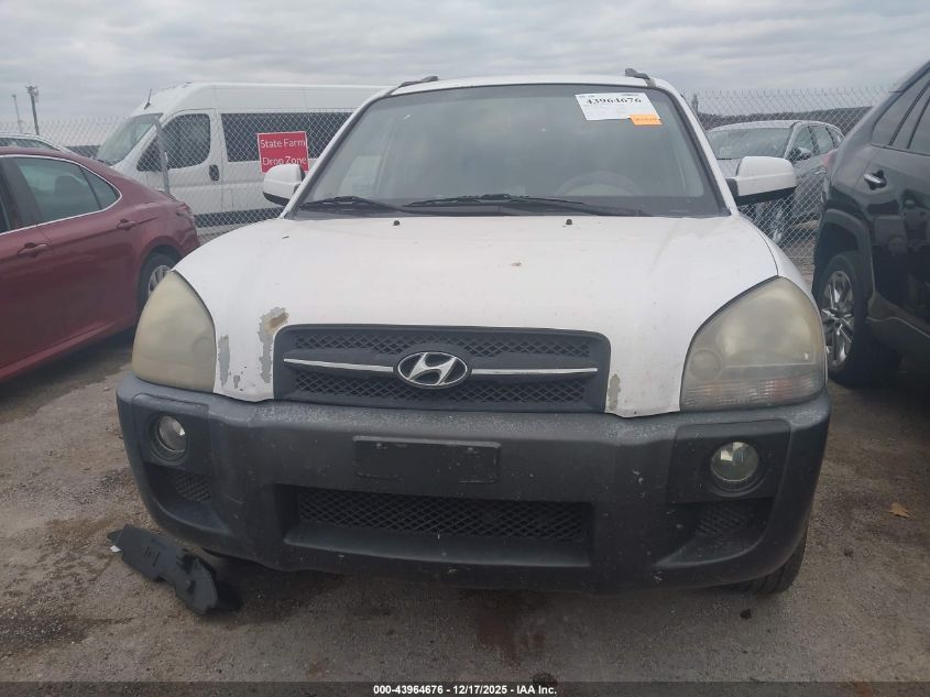 2008 Hyundai Tucson Limited V6/Se VIN: KM8JN12DX8U804382 Lot: 43964676