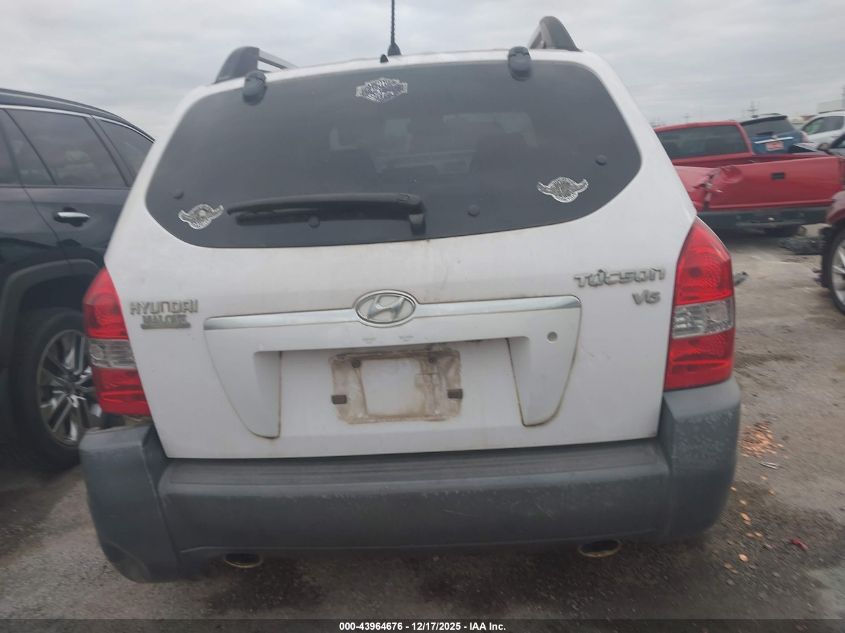 2008 Hyundai Tucson Limited V6/Se VIN: KM8JN12DX8U804382 Lot: 43964676