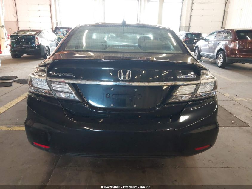 2013 Honda Civic Hybrid VIN: 19XFB4F26DE002529 Lot: 43964680