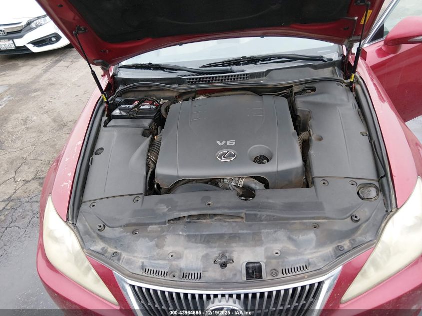 2010 Lexus Is 250 VIN: JTHBF5C20A5126704 Lot: 43964685