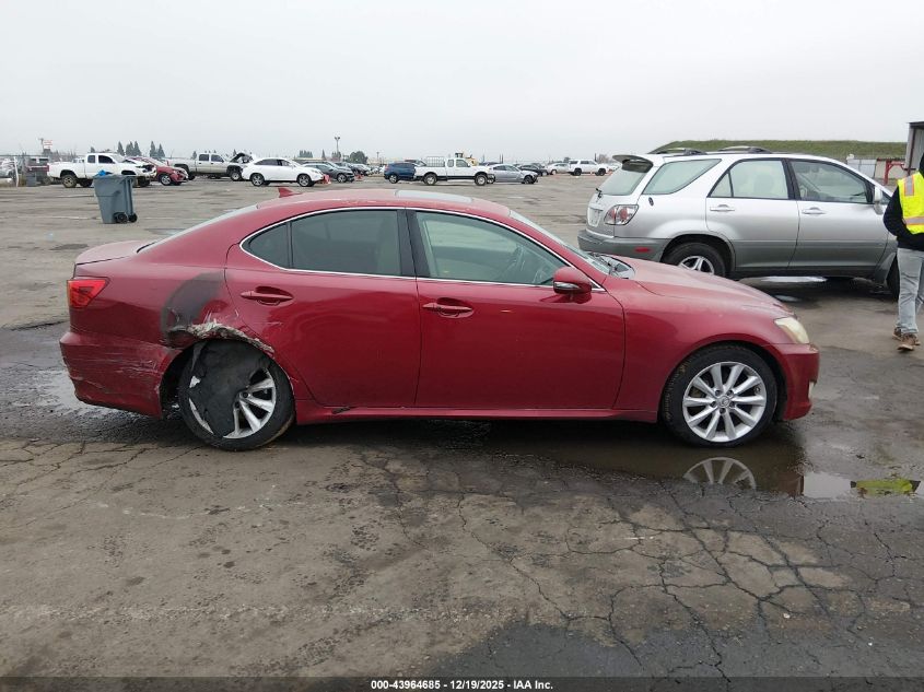 2010 Lexus Is 250 VIN: JTHBF5C20A5126704 Lot: 43964685