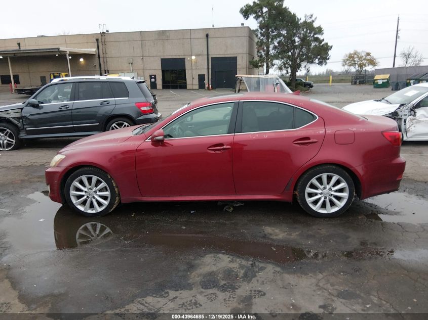 2010 Lexus Is 250 VIN: JTHBF5C20A5126704 Lot: 43964685