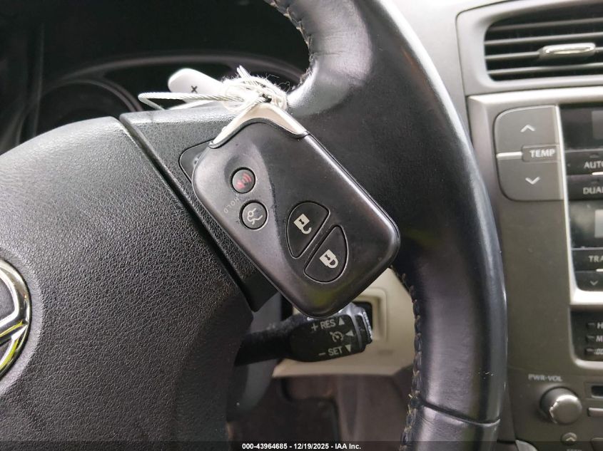 2010 Lexus Is 250 VIN: JTHBF5C20A5126704 Lot: 43964685