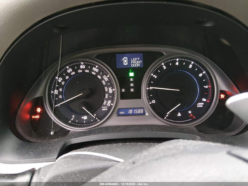 2010 Lexus Is 250 VIN: JTHBF5C20A5126704 Lot: 43964685