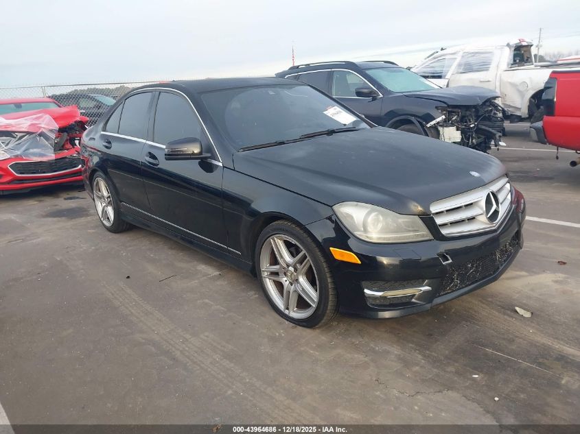 2013 Mercedes-Benz C 250 Sport VIN: WDDGF4HB5DG128991 Lot: 43964686