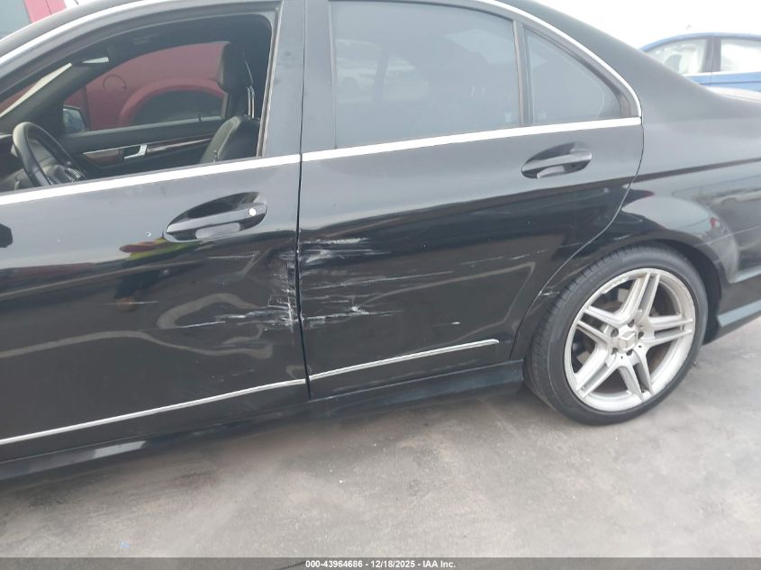 2013 Mercedes-Benz C 250 Sport VIN: WDDGF4HB5DG128991 Lot: 43964686