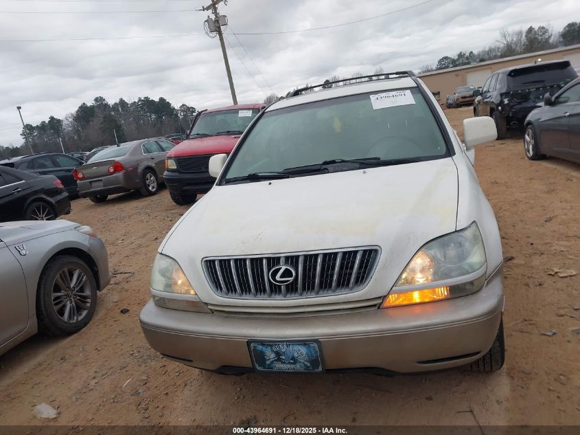 2001 Lexus Rx 300 VIN: JTJHF10U710232216 Lot: 43964691