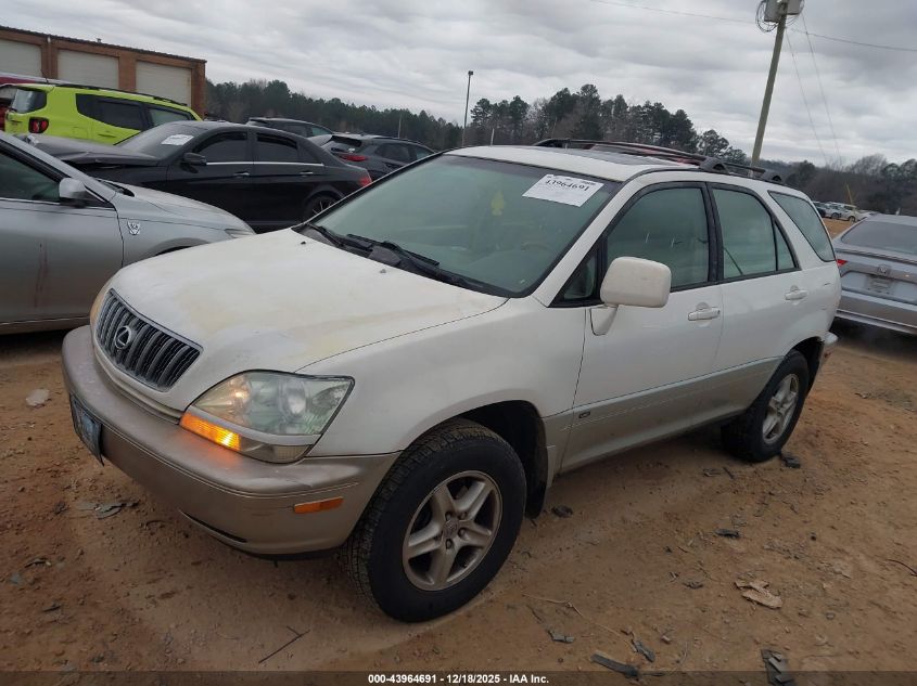 2001 Lexus Rx 300 VIN: JTJHF10U710232216 Lot: 43964691