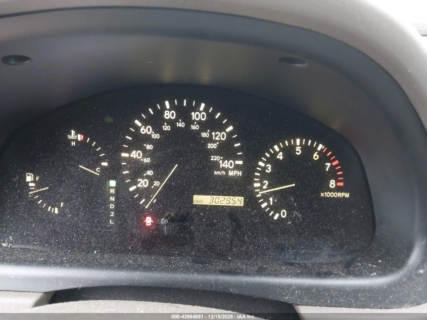 2001 Lexus Rx 300 VIN: JTJHF10U710232216 Lot: 43964691