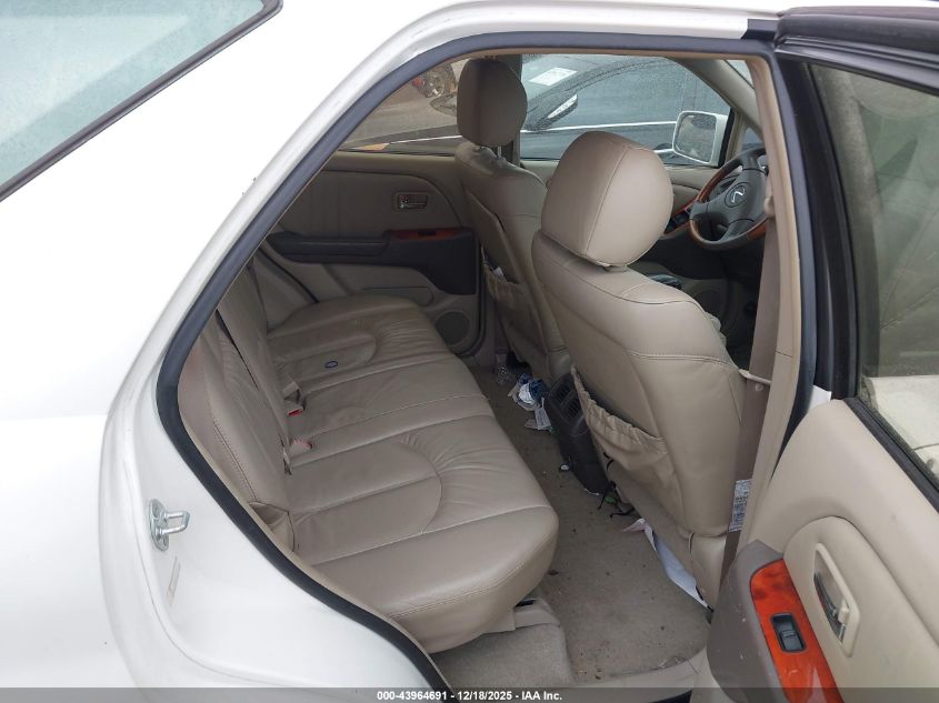 2001 Lexus Rx 300 VIN: JTJHF10U710232216 Lot: 43964691