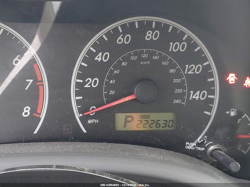 2010 Toyota Corolla Le VIN: 2T1BU4EE3AC304861 Lot: 43964693