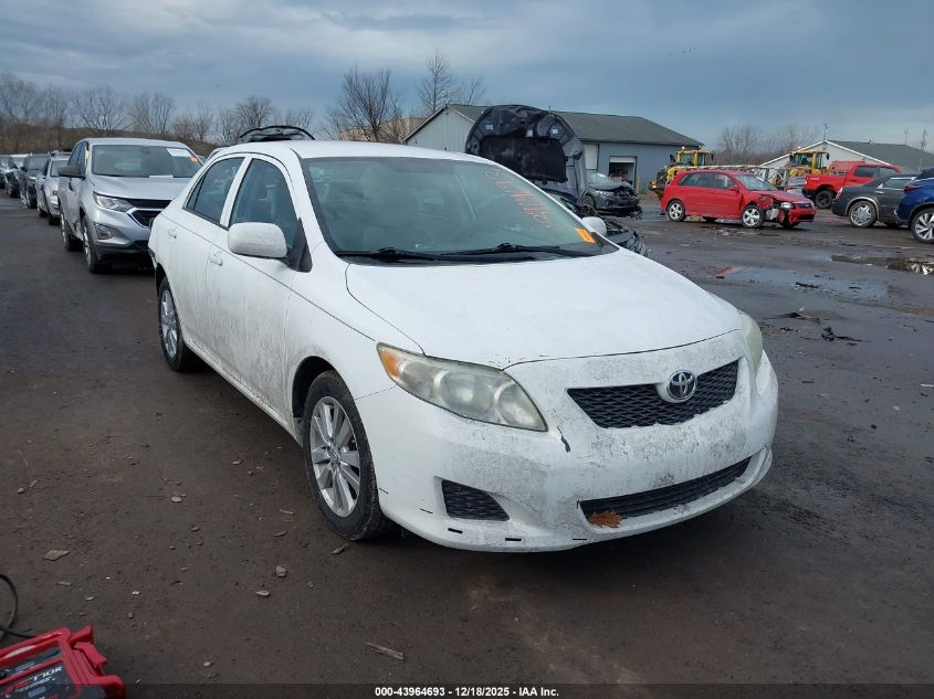 2010 Toyota Corolla Le VIN: 2T1BU4EE3AC304861 Lot: 43964693