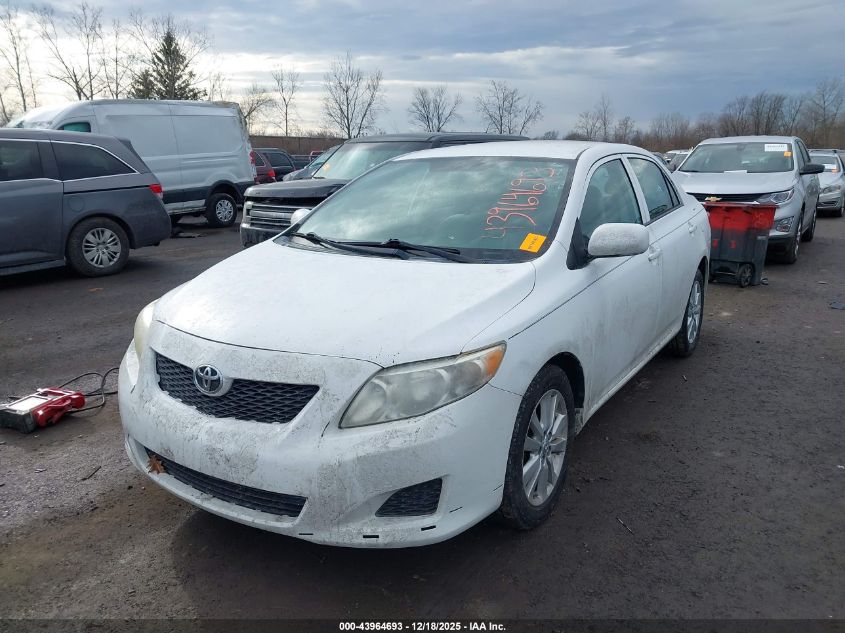 2010 Toyota Corolla Le VIN: 2T1BU4EE3AC304861 Lot: 43964693