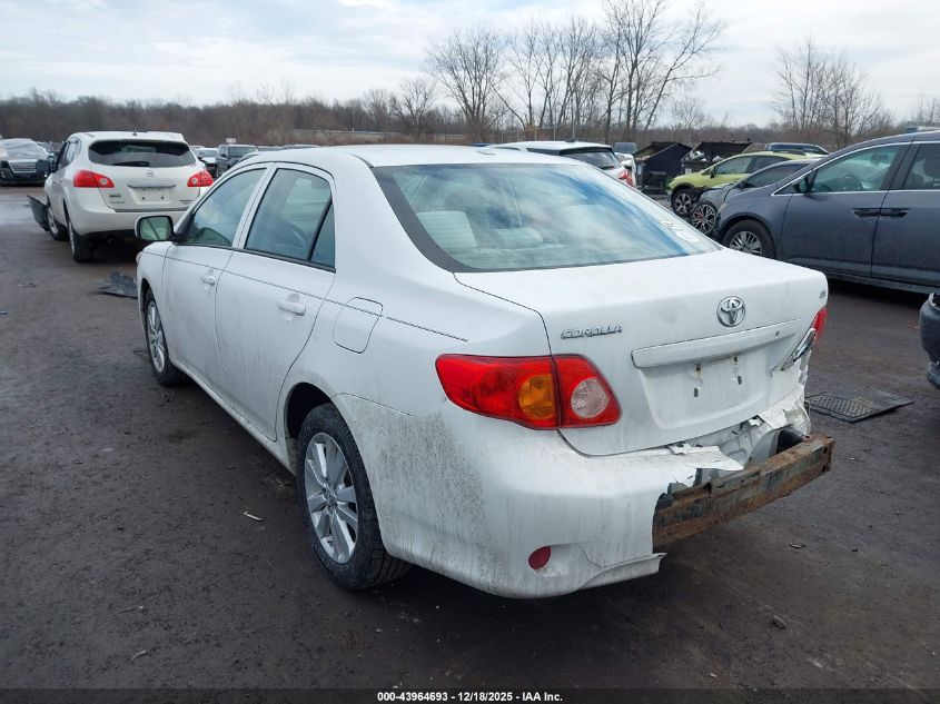 2010 Toyota Corolla Le VIN: 2T1BU4EE3AC304861 Lot: 43964693