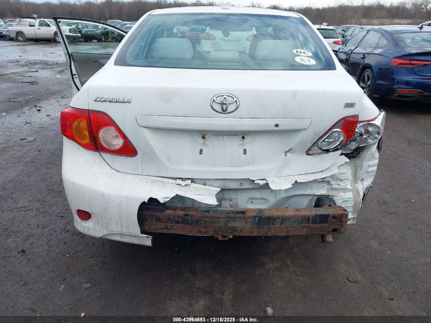 2010 Toyota Corolla Le VIN: 2T1BU4EE3AC304861 Lot: 43964693