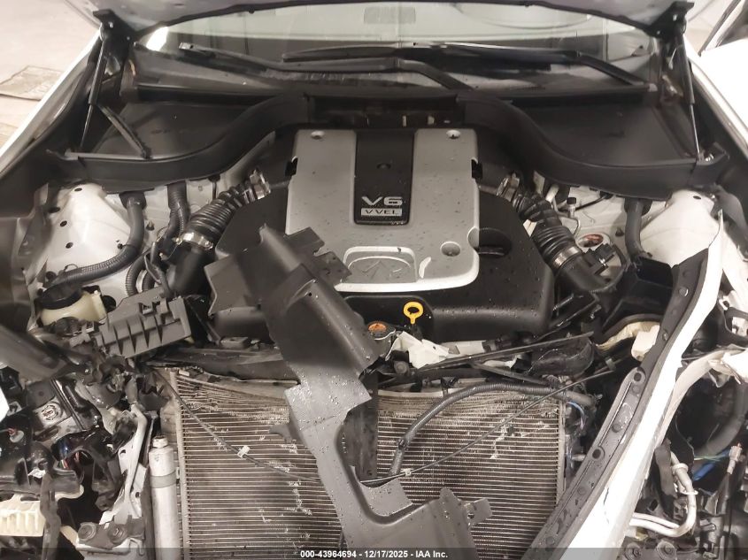 2012 Infiniti G37X VIN: JN1CV6AR2CM972603 Lot: 43964694