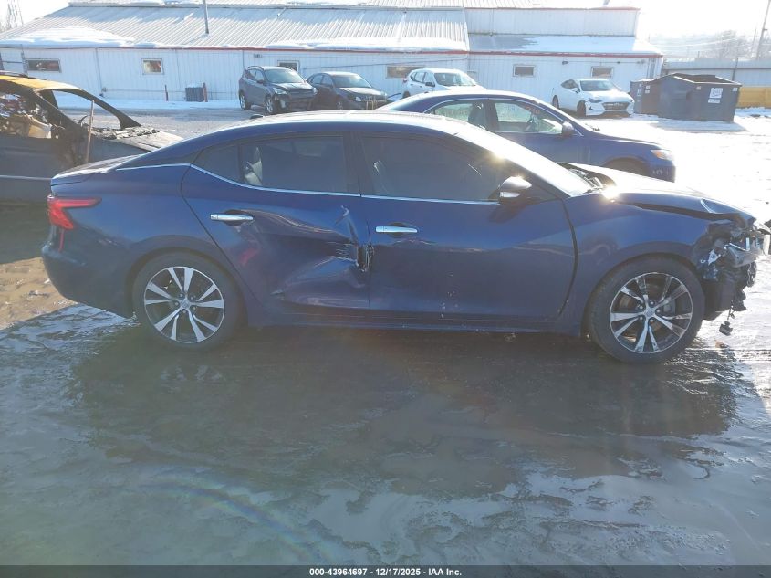 2017 Nissan Maxima 3.5 Platinum VIN: 1N4AA6AP4HC435457 Lot: 43964697
