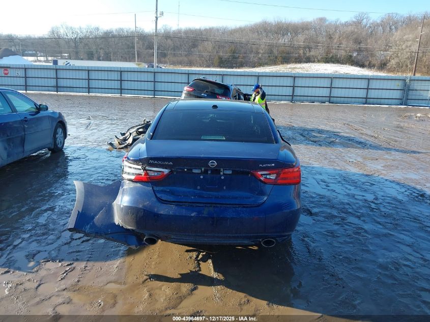 2017 Nissan Maxima 3.5 Platinum VIN: 1N4AA6AP4HC435457 Lot: 43964697