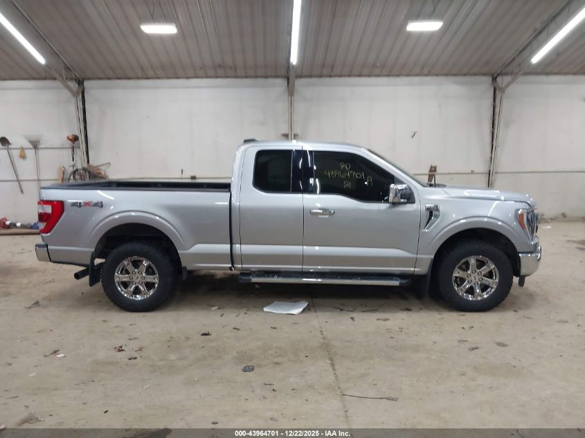 2021 Ford F-150 Lariat VIN: 1FTFX1E88MFA40677 Lot: 43964701