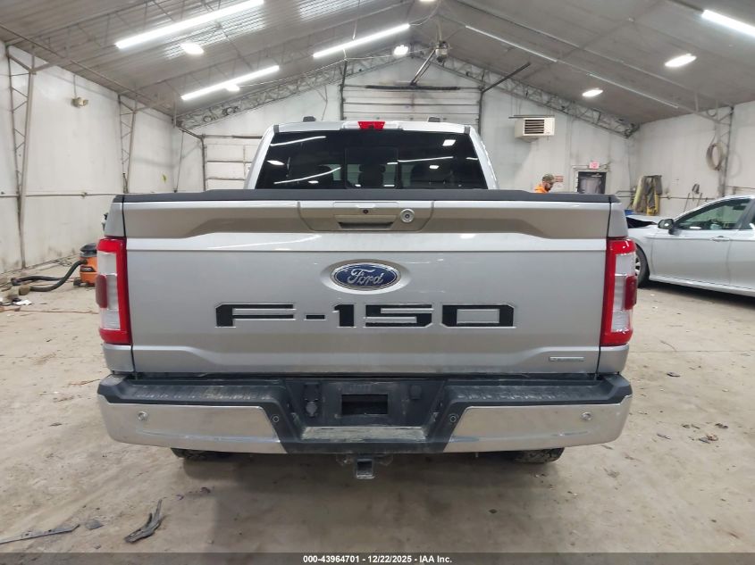 2021 Ford F-150 Lariat VIN: 1FTFX1E88MFA40677 Lot: 43964701