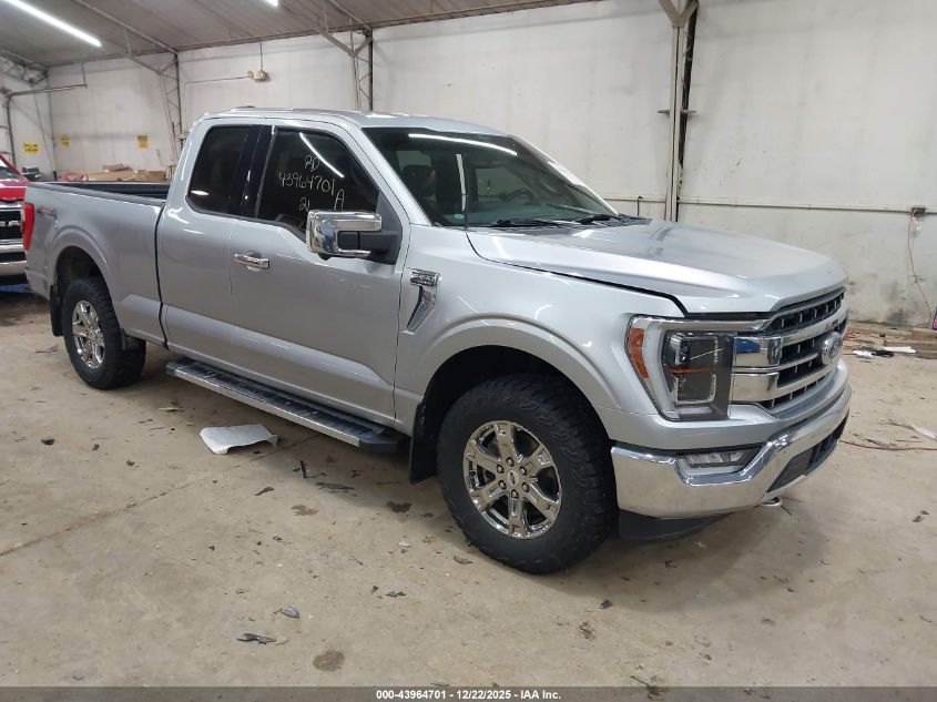 2021 Ford F-150 Lariat VIN: 1FTFX1E88MFA40677 Lot: 43964701