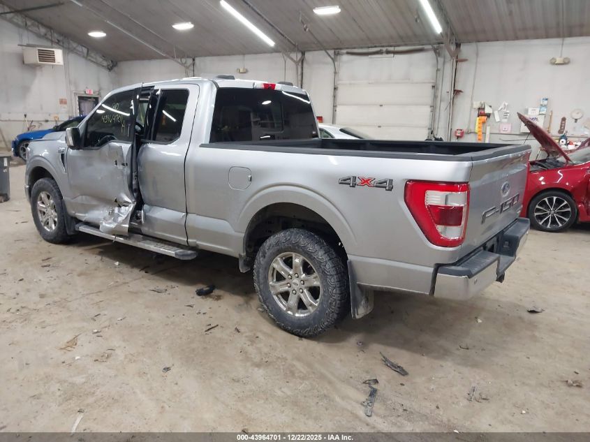 2021 Ford F-150 Lariat VIN: 1FTFX1E88MFA40677 Lot: 43964701