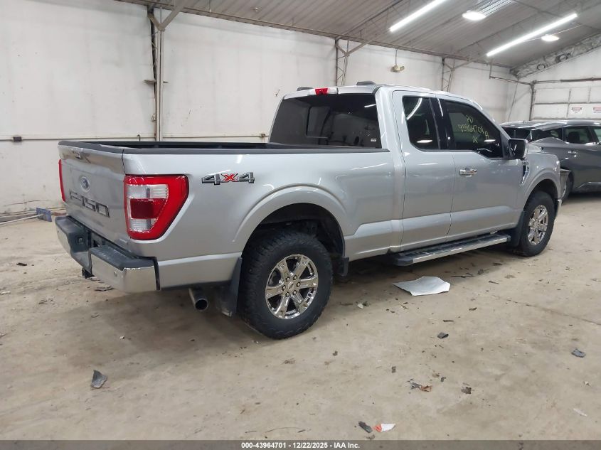 2021 Ford F-150 Lariat VIN: 1FTFX1E88MFA40677 Lot: 43964701