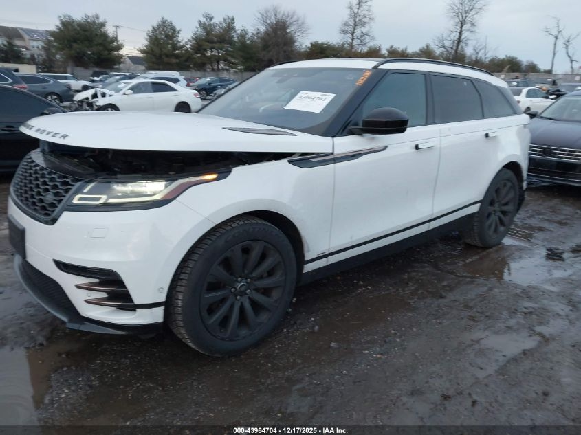2018 Land Rover Range Rover Velar P380 Se R-Dynamic VIN: SALYL2RVXJA749980 Lot: 43964704