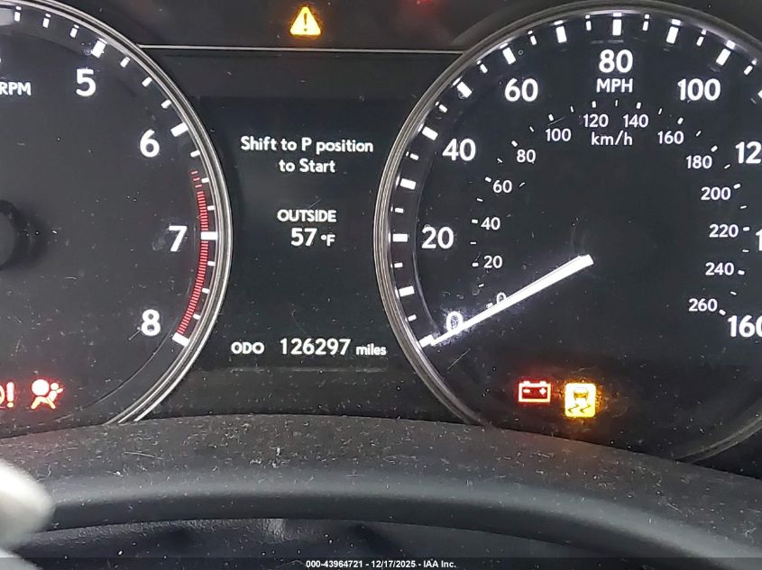 2013 Lexus Gs 350 VIN: JTHBE1BL7D5003167 Lot: 43964721