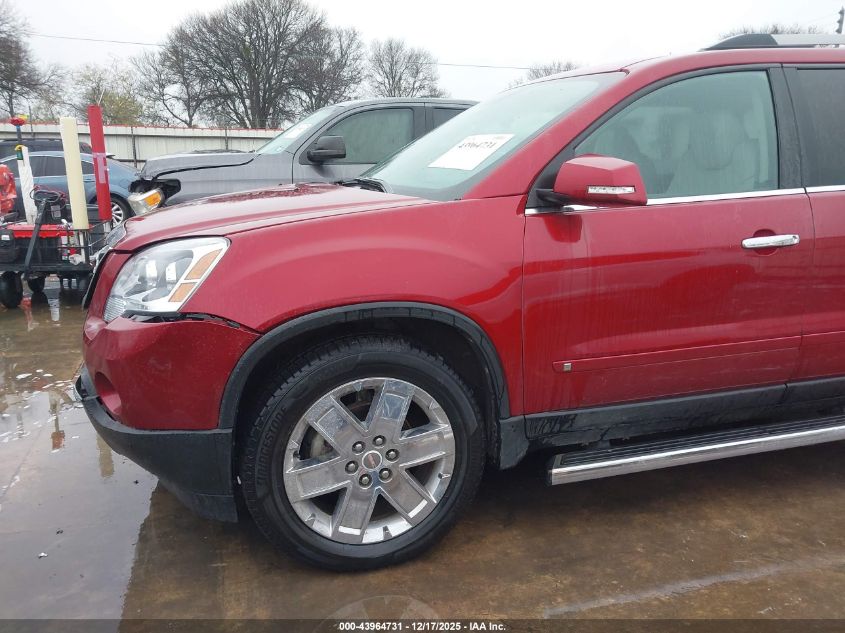 2010 GMC Acadia Slt-2 VIN: 1GKLRNED5AJ170866 Lot: 43964731