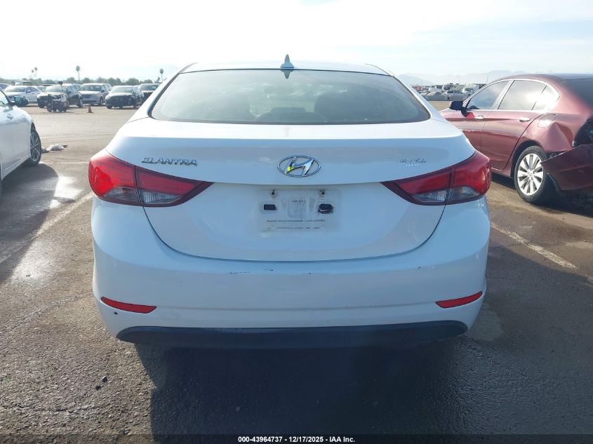 2014 Hyundai Elantra Se VIN: 5NPDH4AE0EH516445 Lot: 43964737