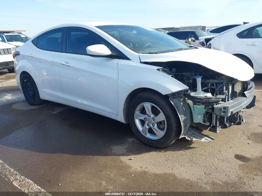 2014 Hyundai Elantra Se