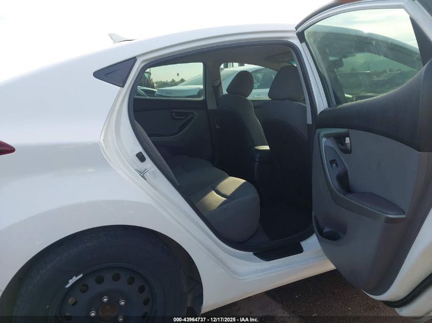 2014 Hyundai Elantra Se VIN: 5NPDH4AE0EH516445 Lot: 43964737