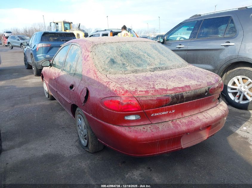 1997 Ford Escort "Cool" VIN: IFALP13P8VW393117 Lot: 43964736