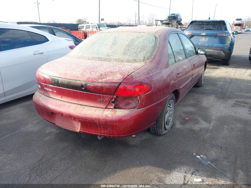 1997 Ford Escort "Cool" VIN: IFALP13P8VW393117 Lot: 43964736