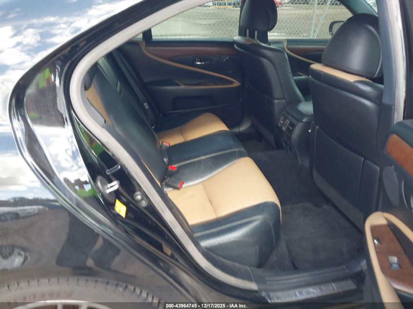 2012 Lexus Ls 460 VIN: JTHBL5EF0C5111227 Lot: 43964745