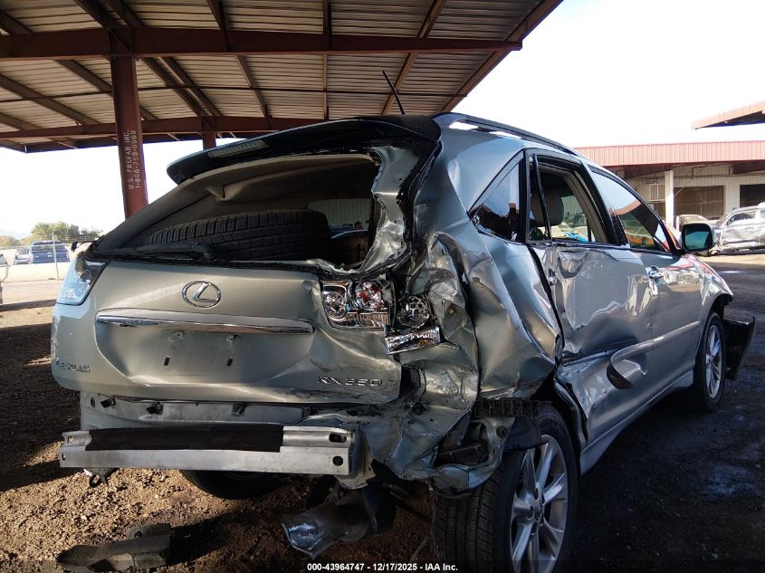 2009 Lexus Rx 350 VIN: 2T2GK31U89C071229 Lot: 43964747