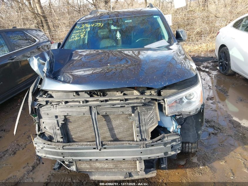 2019 GMC Acadia Slt-1 VIN: 1GKKNULS7KZ208071 Lot: 43964751