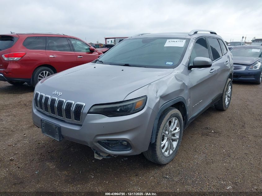 2019 Jeep Cherokee Latitude Fwd VIN: 1C4PJLCB8KD220542 Lot: 43964755