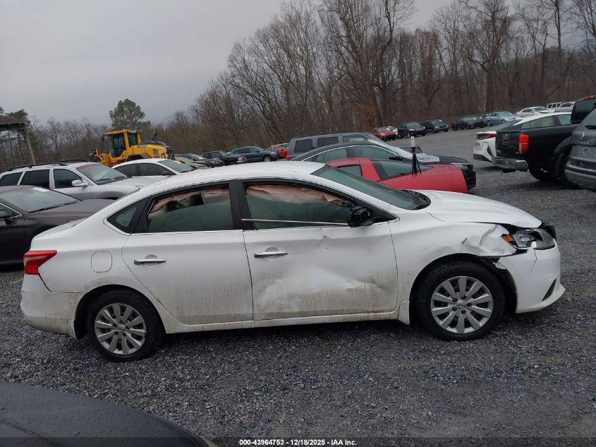 2017 Nissan Sentra S VIN: 3N1AB7AP8HY296828 Lot: 43964753