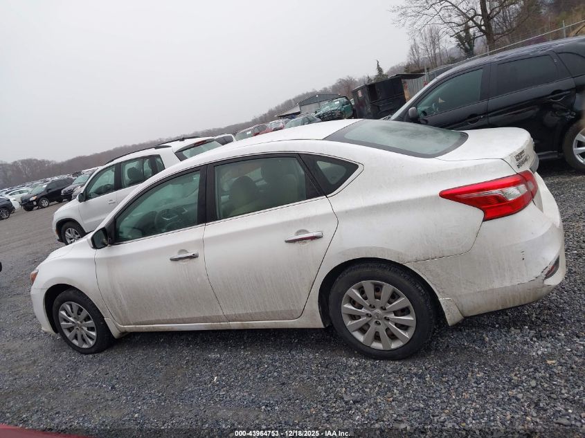 2017 Nissan Sentra S VIN: 3N1AB7AP8HY296828 Lot: 43964753