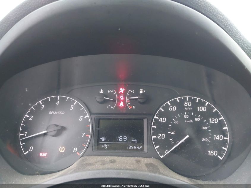 2017 Nissan Sentra S VIN: 3N1AB7AP8HY296828 Lot: 43964753