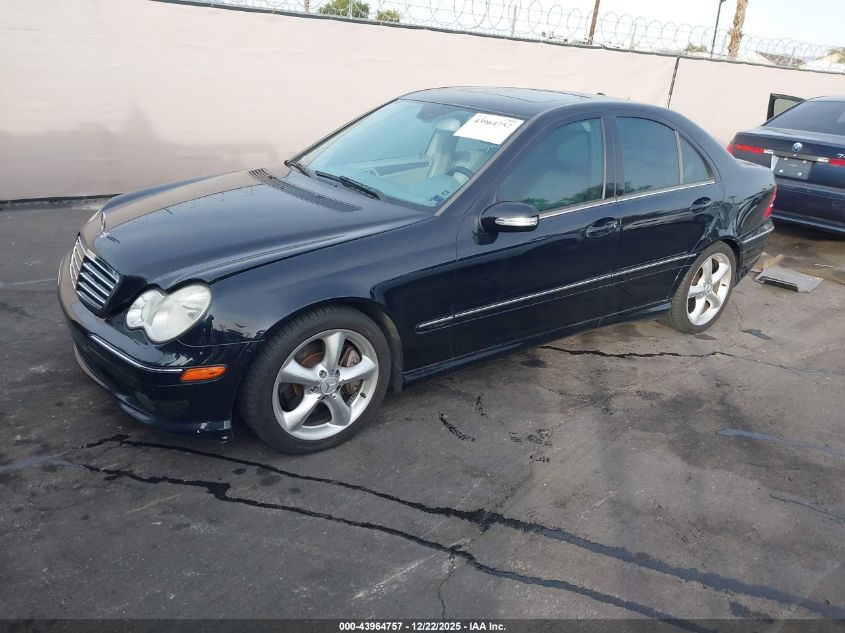 2006 Mercedes-Benz C 230 Sport VIN: WDBRF52HX6F803909 Lot: 43964757