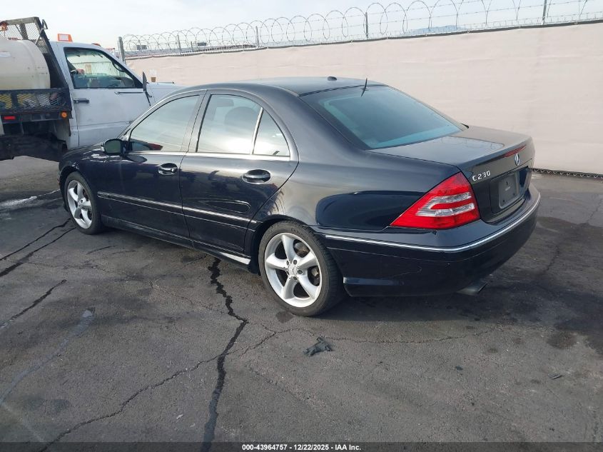 2006 Mercedes-Benz C 230 Sport VIN: WDBRF52HX6F803909 Lot: 43964757