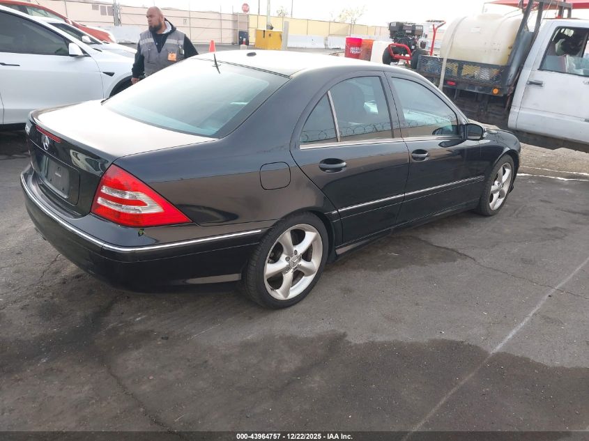 2006 Mercedes-Benz C 230 Sport VIN: WDBRF52HX6F803909 Lot: 43964757