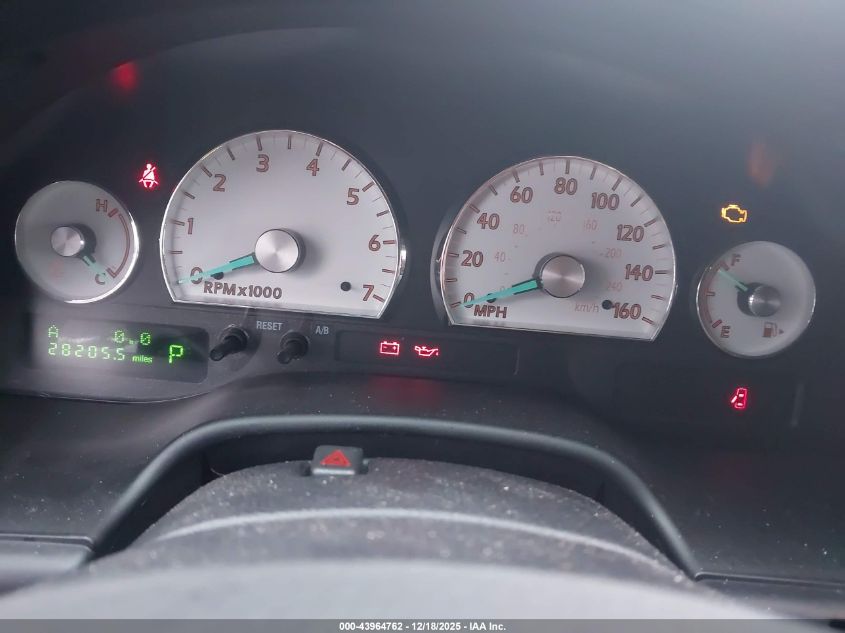 2003 Ford Thunderbird VIN: 1FAHP60A13Y110898 Lot: 43964762