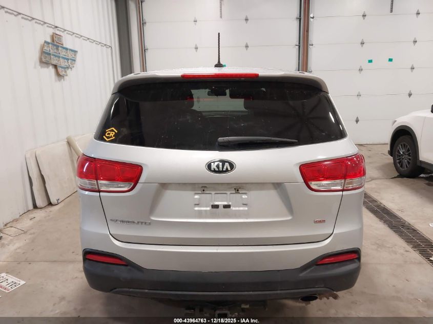 2016 Kia Sorento 2.4L L VIN: 5XYPG4A35GG004155 Lot: 43964763